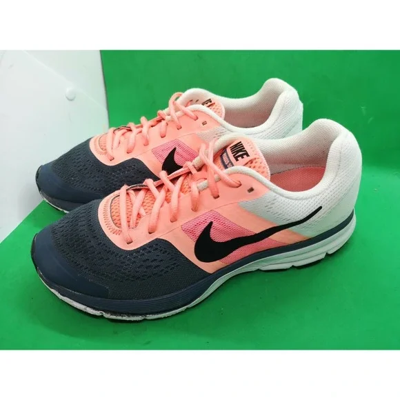 Nike Pegasus 30 Womens Size 11 Running Shoes Gray Coral Pink 602698-604 - Picture 12 of 12